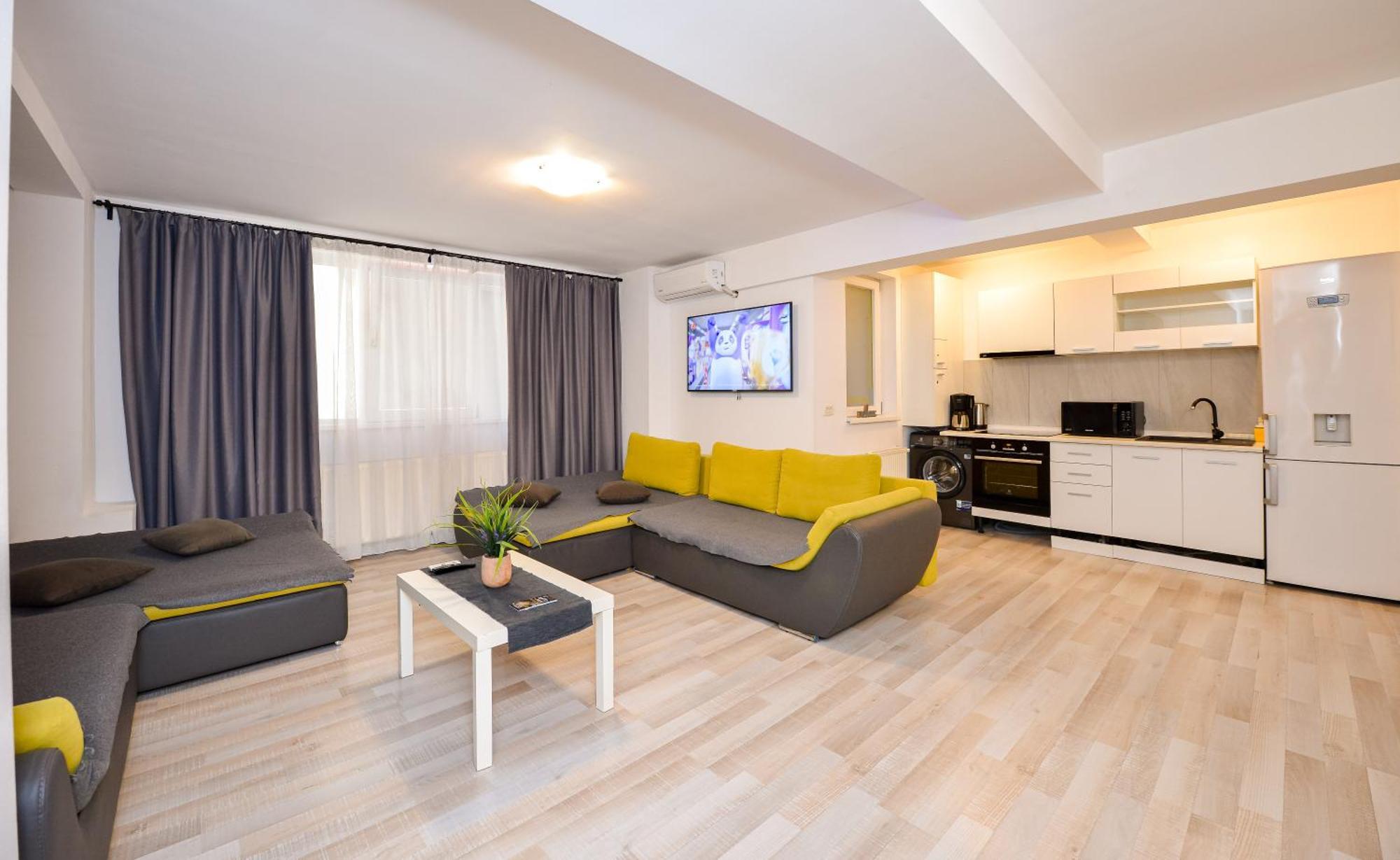 Apartment Center With Terrace